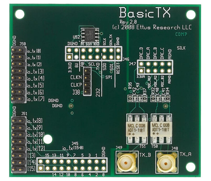Digilent BasicTX Ettus USRP Daughterboard